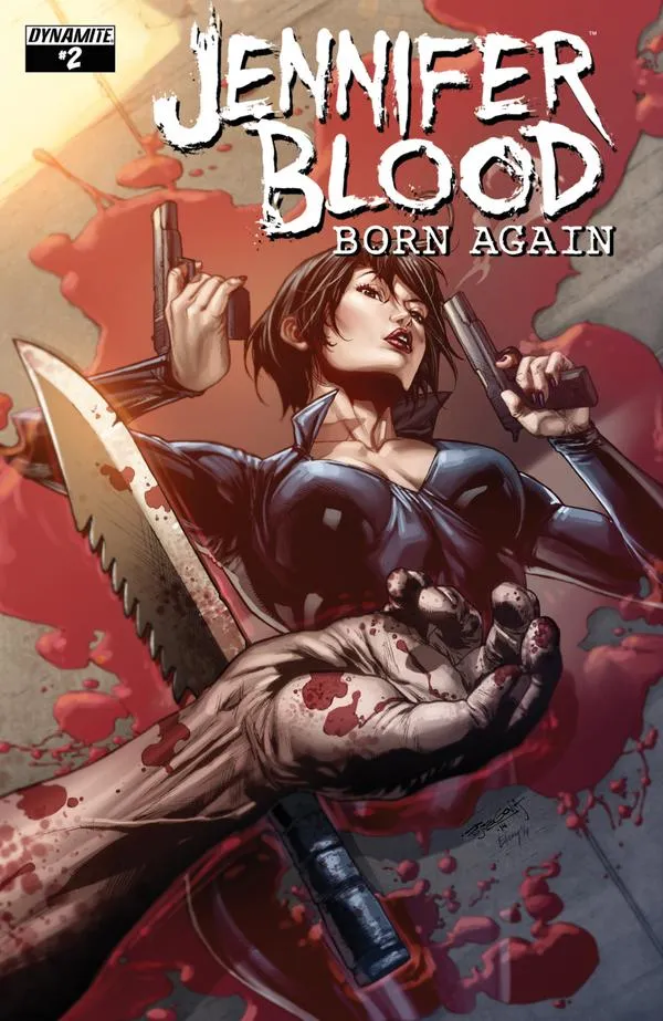 Cover of Jennifer Blood: Born Again #2