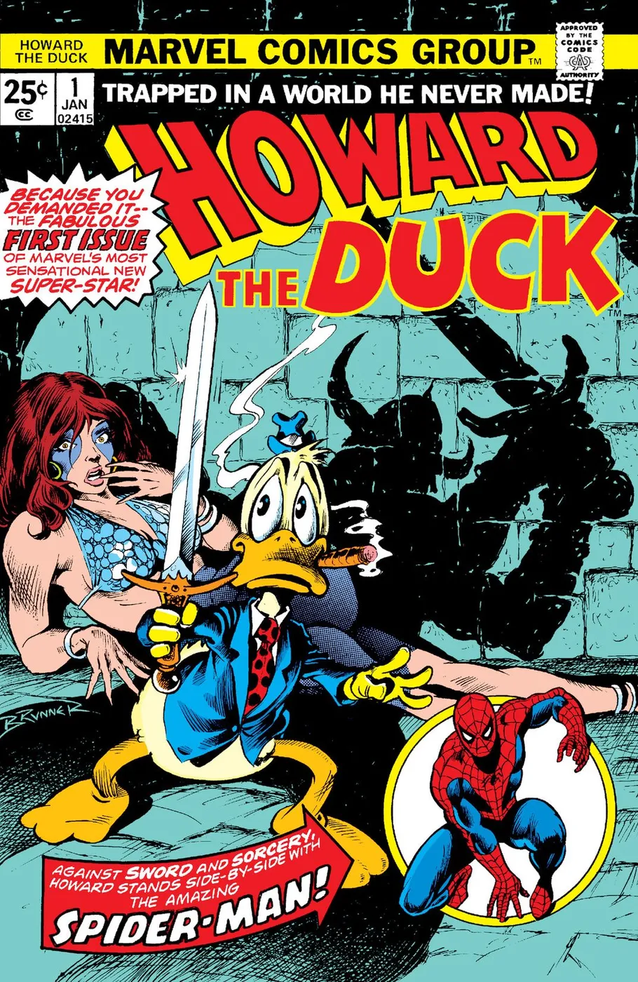 Cover of Howard the Duck #1