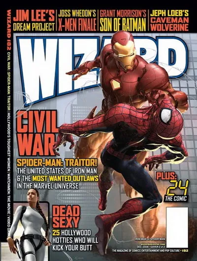Cover of Wizard: The Comics Magazine #182