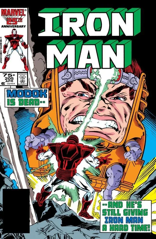 Cover of Iron Man #205