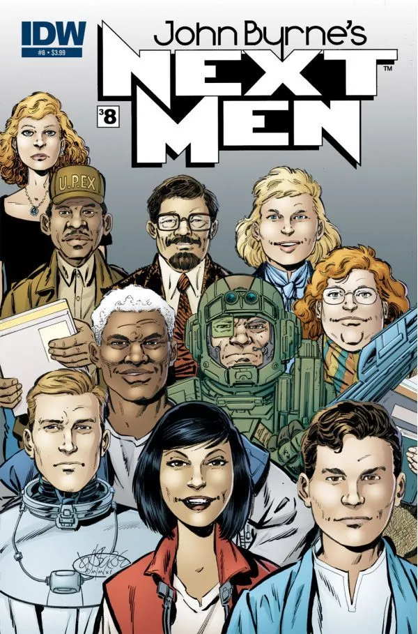 Cover of John Byrne's Next Men #8