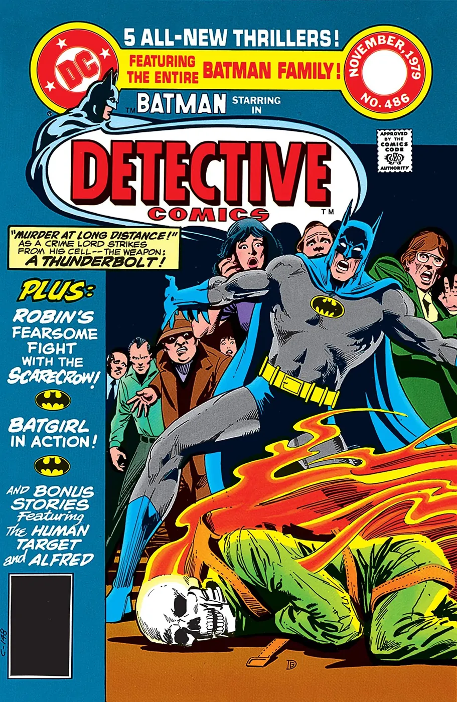 Cover of Detective Comics #486
