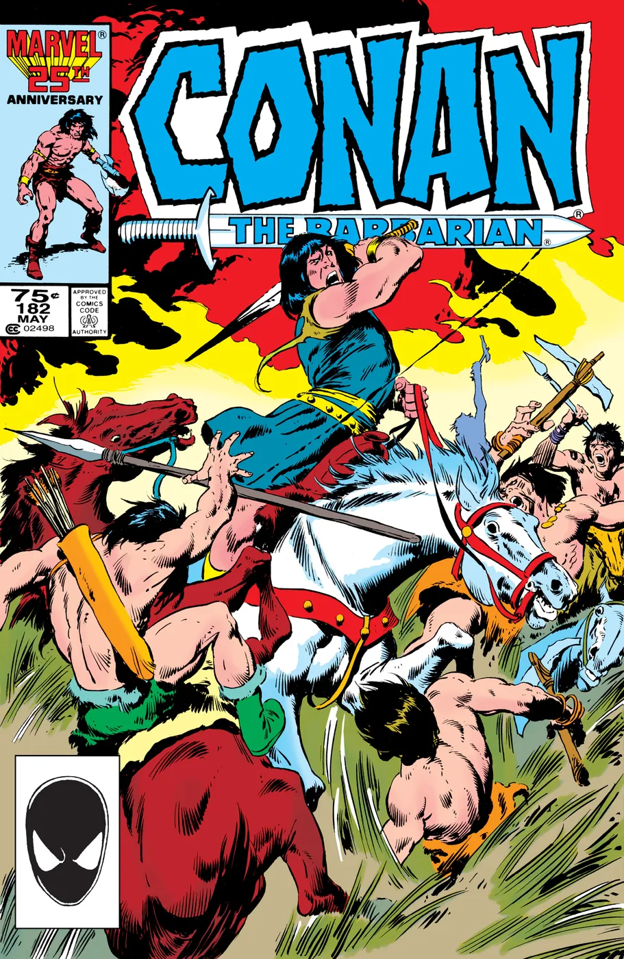 Cover of Conan the Barbarian #182