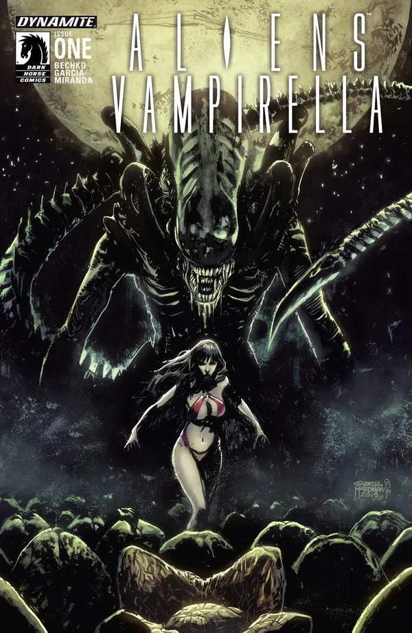 Cover of Aliens / Vampirella #1