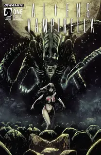 Cover of Aliens / Vampirella #1
