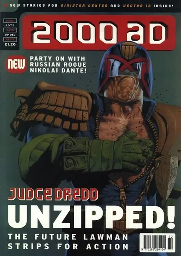 Cover of 2000 AD #1072