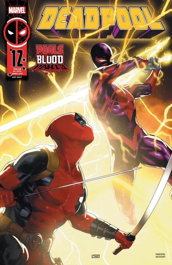 Cover of Deadpool #12 (347)
