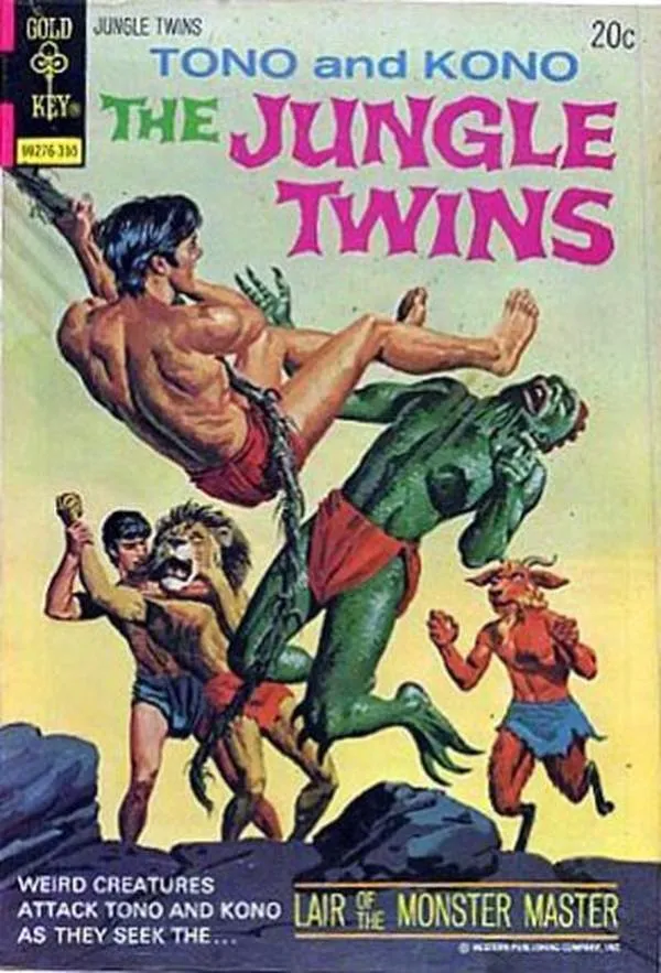 Cover of The Jungle Twins #7