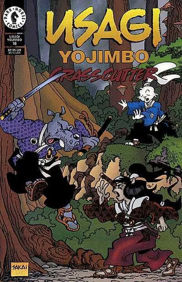 Cover of Usagi Yojimbo #16