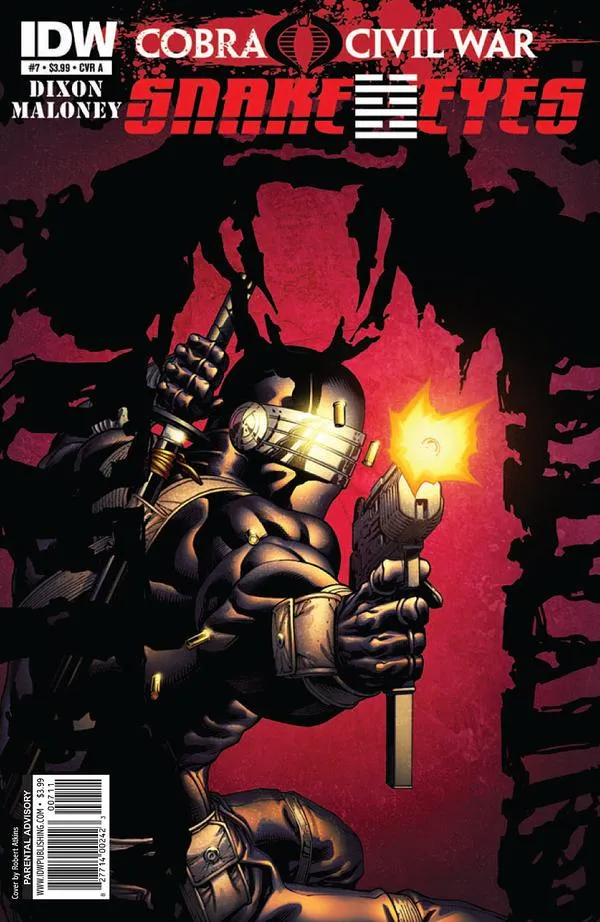 Cover of G.I. Joe: Snake Eyes #7