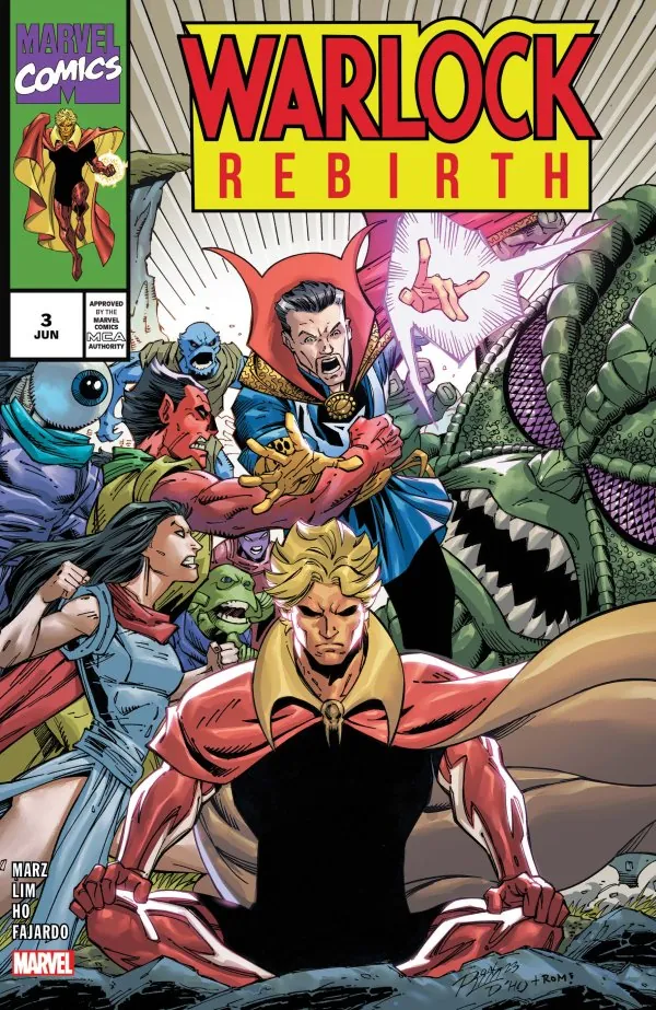Cover of Warlock: Rebirth #3
