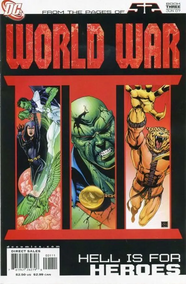 Cover of 52 / World War III Part Three: Hell Is for Heroes #1