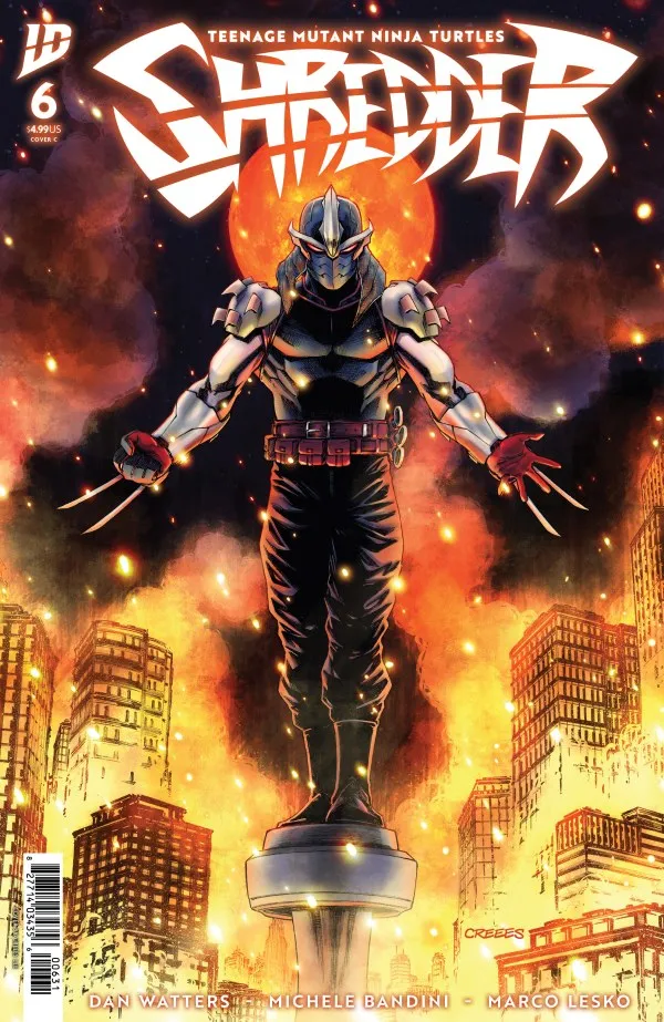 Cover of Teenage Mutant Ninja Turtles: Shredder #6