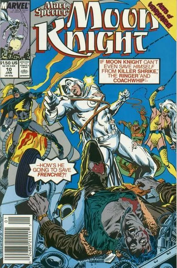 Cover of Marc Spector: Moon Knight #10