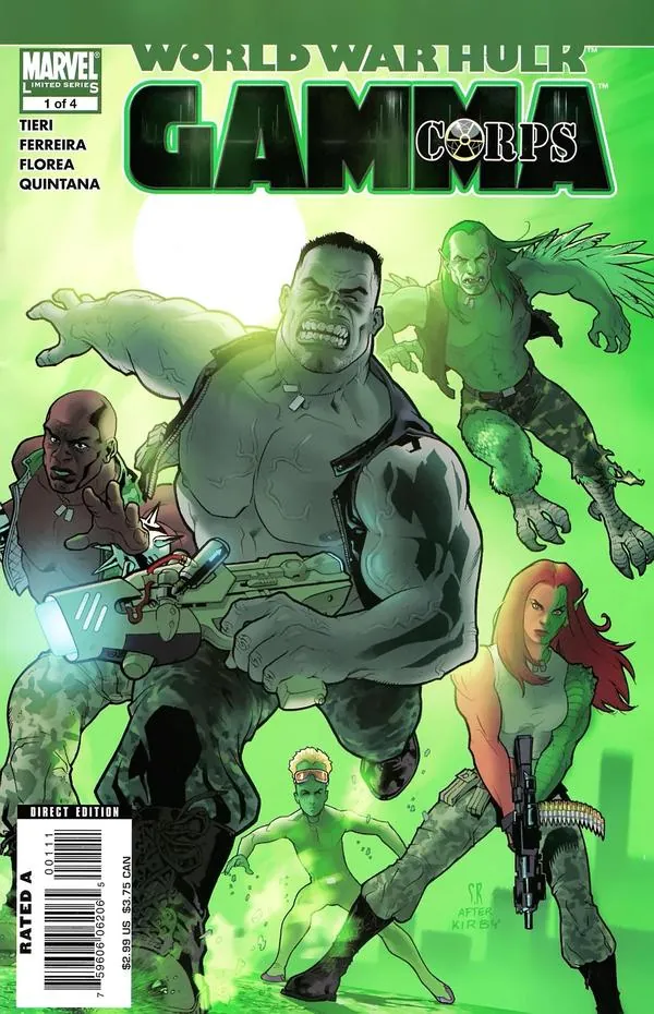 Cover of World War Hulk: Gamma Corps #1