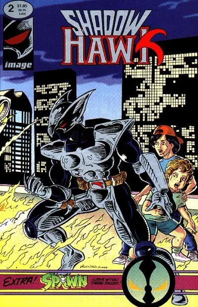 Cover of Shadowhawk #2