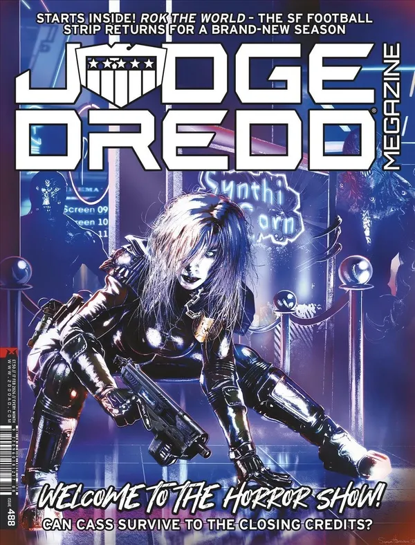 Cover of Judge Dredd Megazine #488