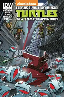 Cover of Teenage Mutant Ninja Turtles New Animated Adventures #16