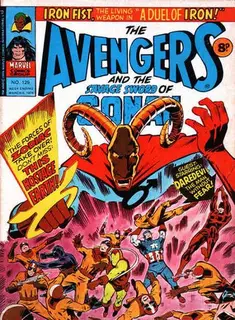 Cover of The Avengers #129