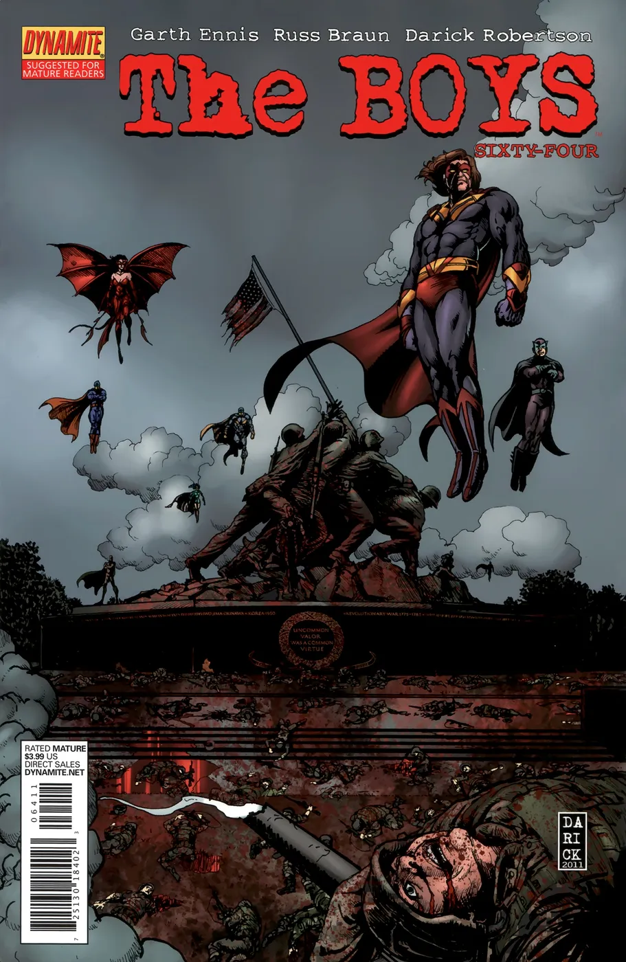 Cover of The Boys #64