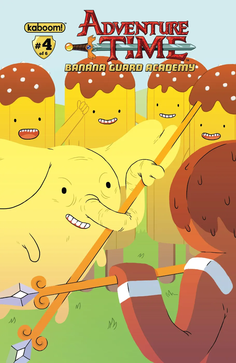 Cover of Adventure Time: Banana Guard Academy #4