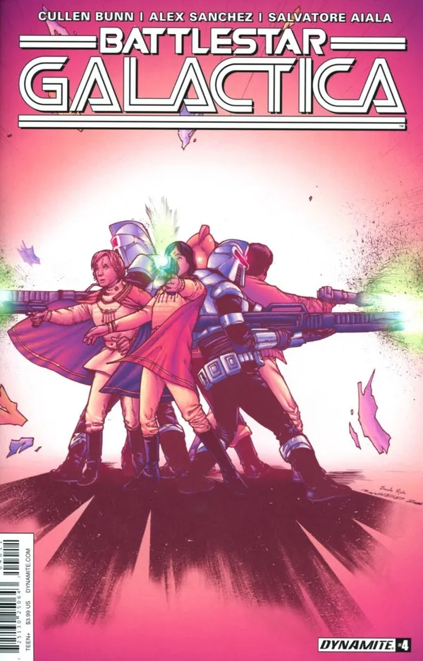 Cover of Battlestar Galactica (Classic) #4