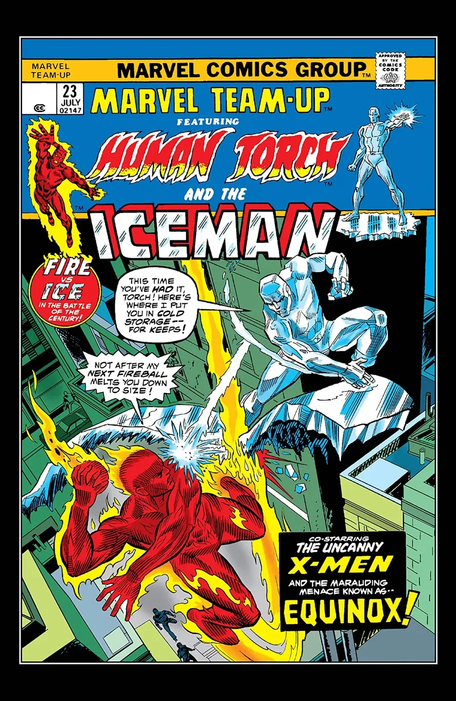 Cover of Marvel Team-Up #23
