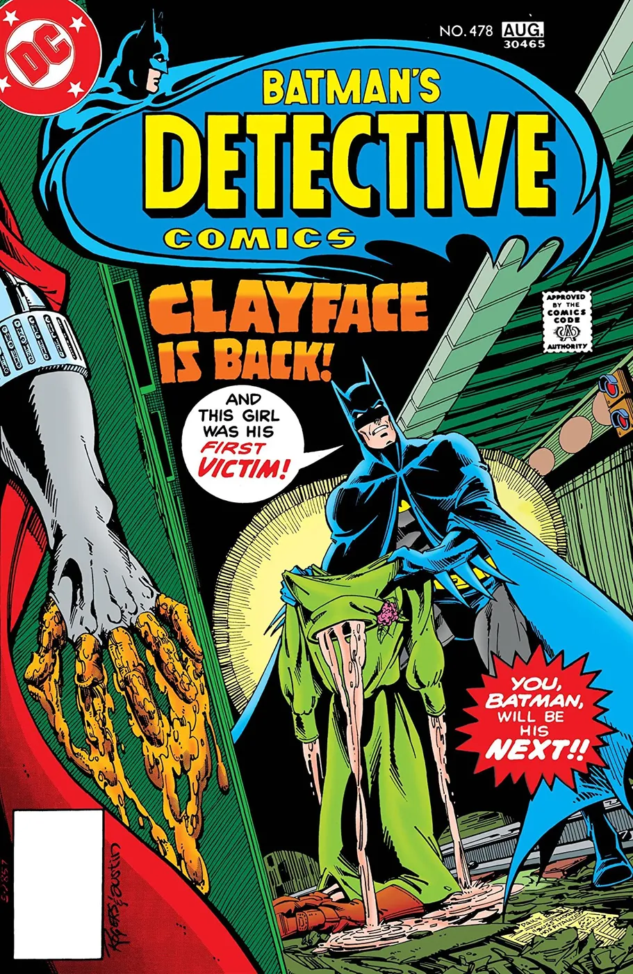 Cover of Detective Comics #478