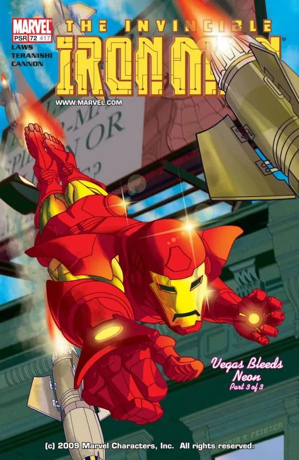 Cover of Iron Man #72 (417)
