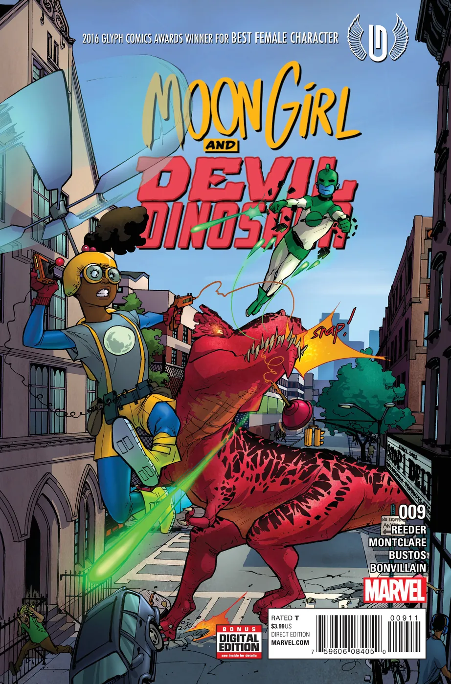 Cover of Moon Girl and Devil Dinosaur #9