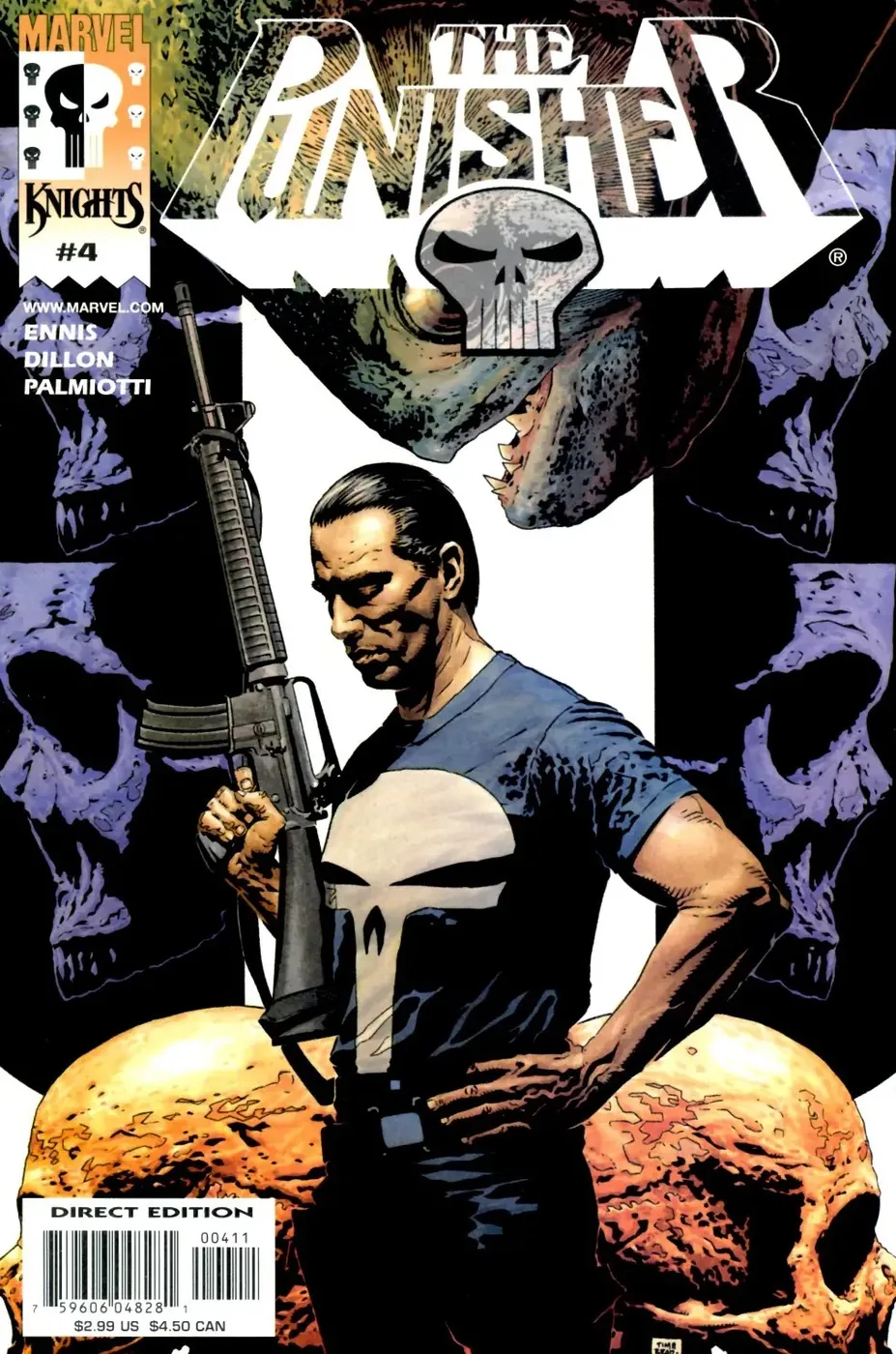 Cover of The Punisher #4