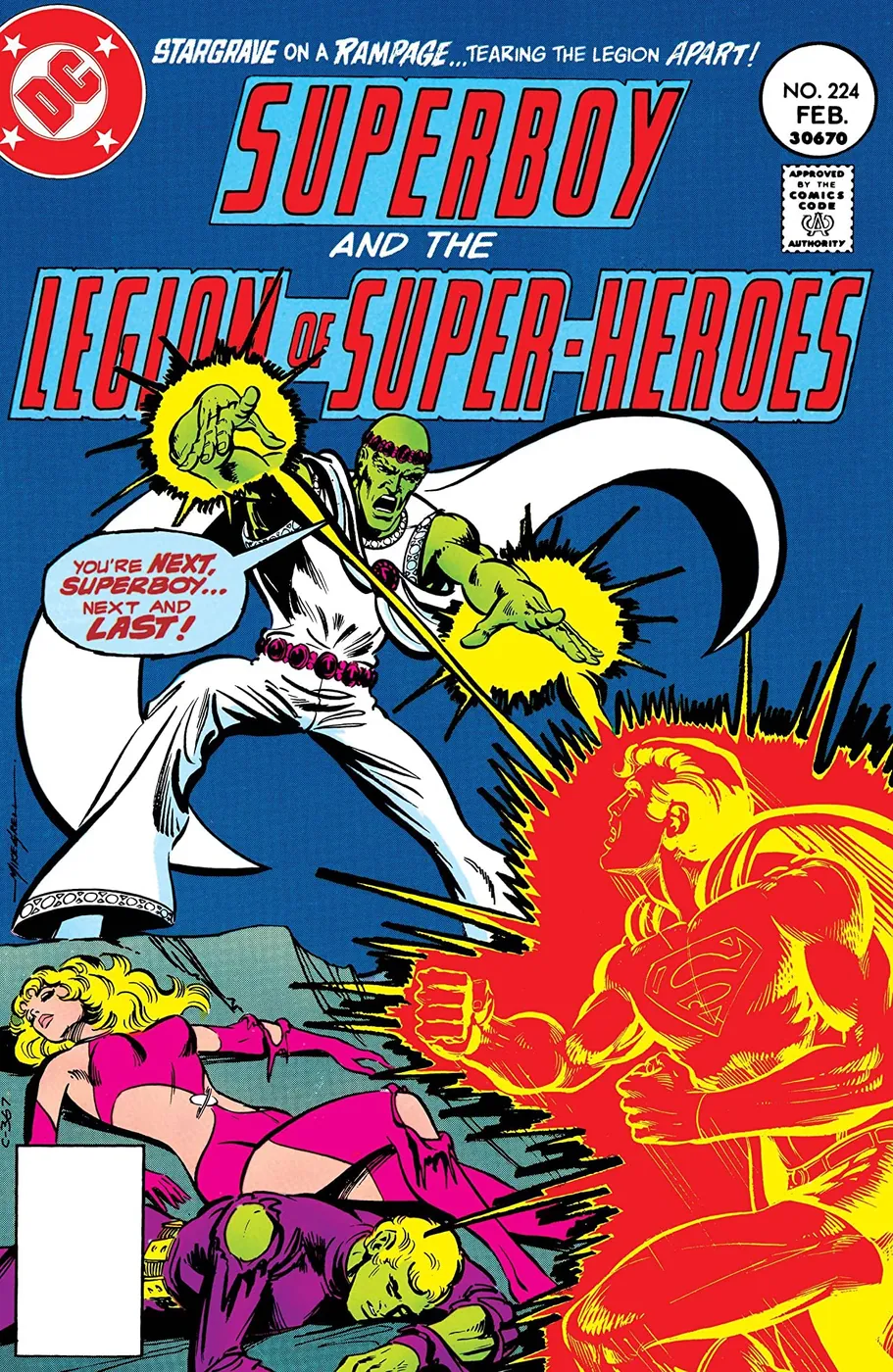 Cover of Superboy #224