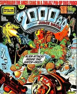 Cover of 2000 AD #196