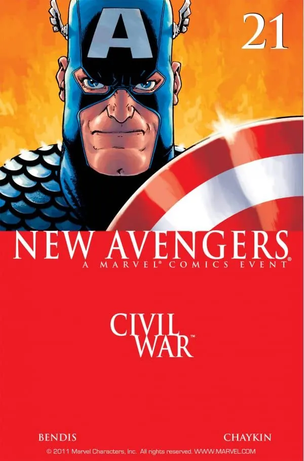Cover of New Avengers #21