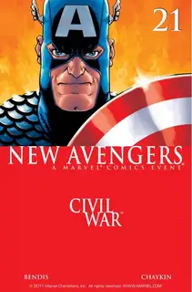 Cover of New Avengers #21