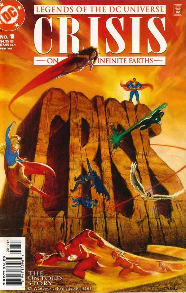 Cover of Legends of the DCU: Crisis on Infinite Earths #1
