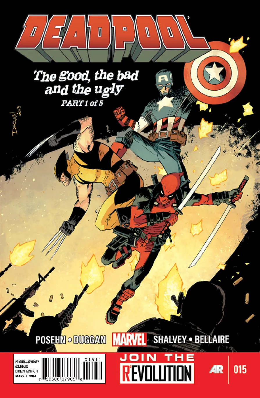 Cover of Deadpool #15