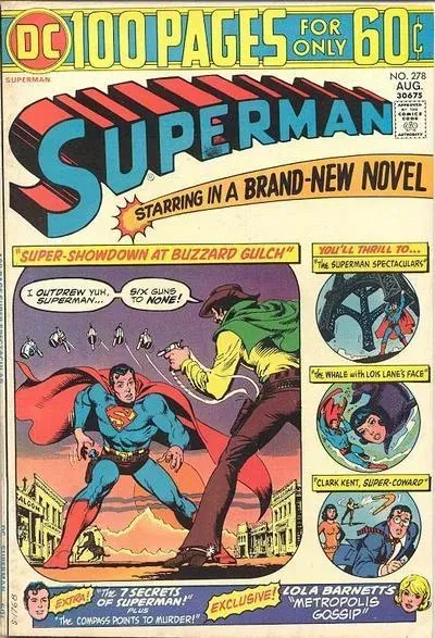 Cover of Superman #278