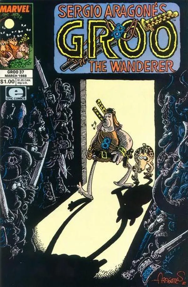 Cover of Sergio Aragonés Groo the Wanderer #37