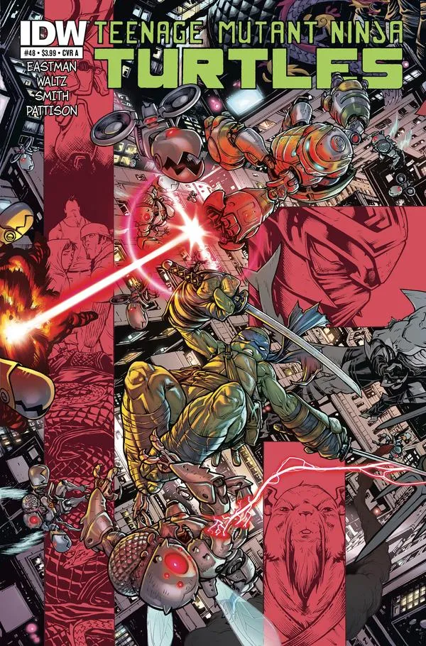 Cover of Teenage Mutant Ninja Turtles #48