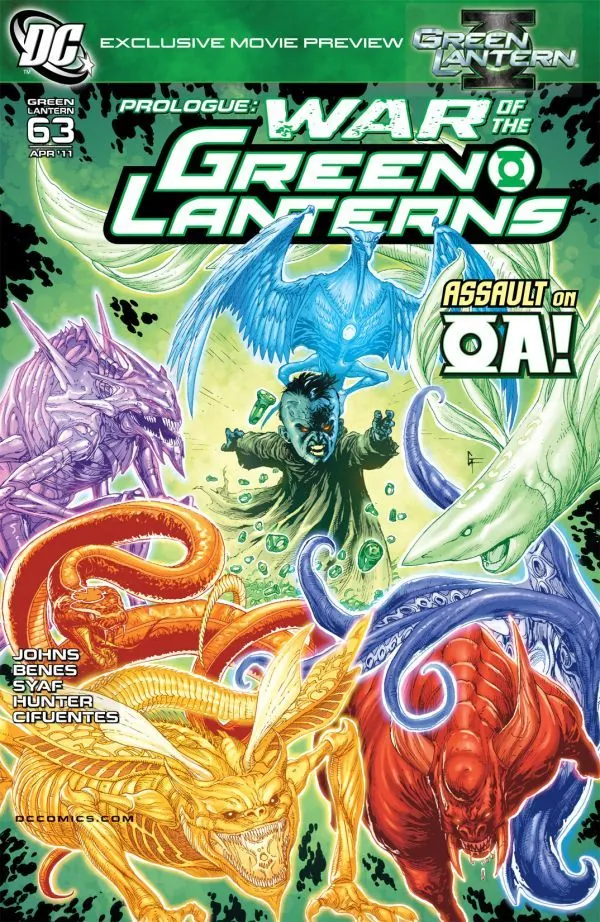 Cover of Green Lantern #63