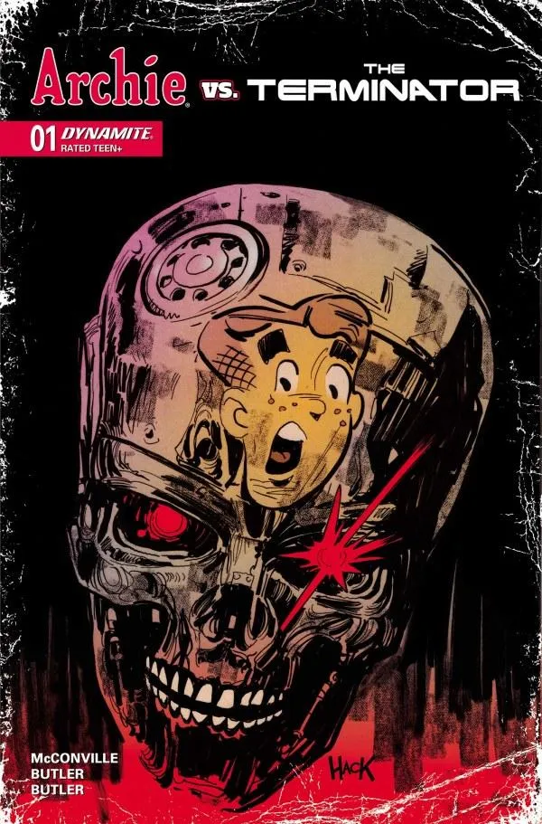 Cover of Archie vs. the Terminator #1