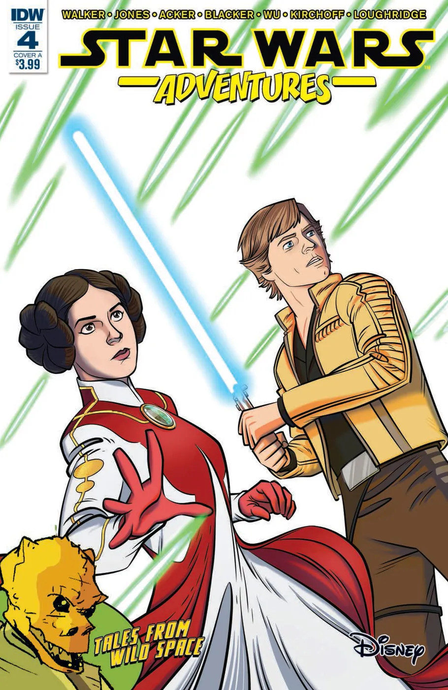 Cover of Star Wars Adventures #4