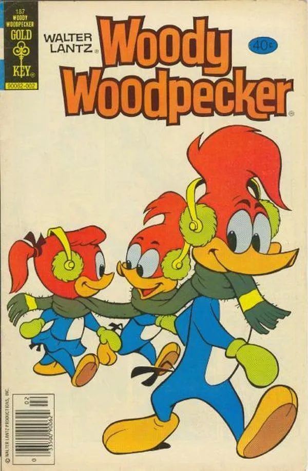 Cover of Walter Lantz Woody Woodpecker #187