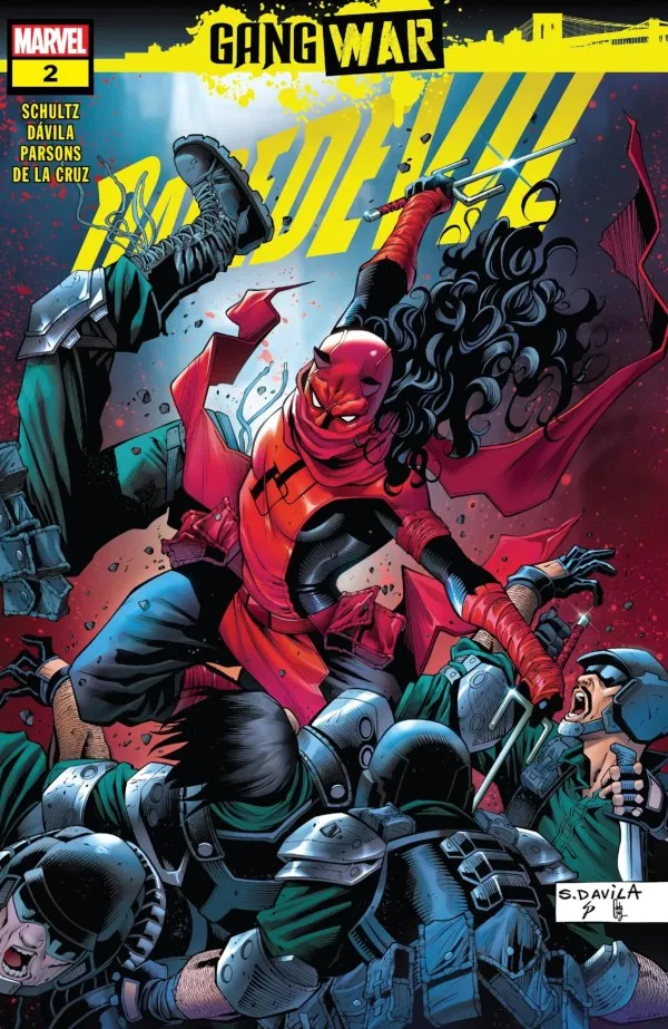 Cover of Daredevil: Gang War #2