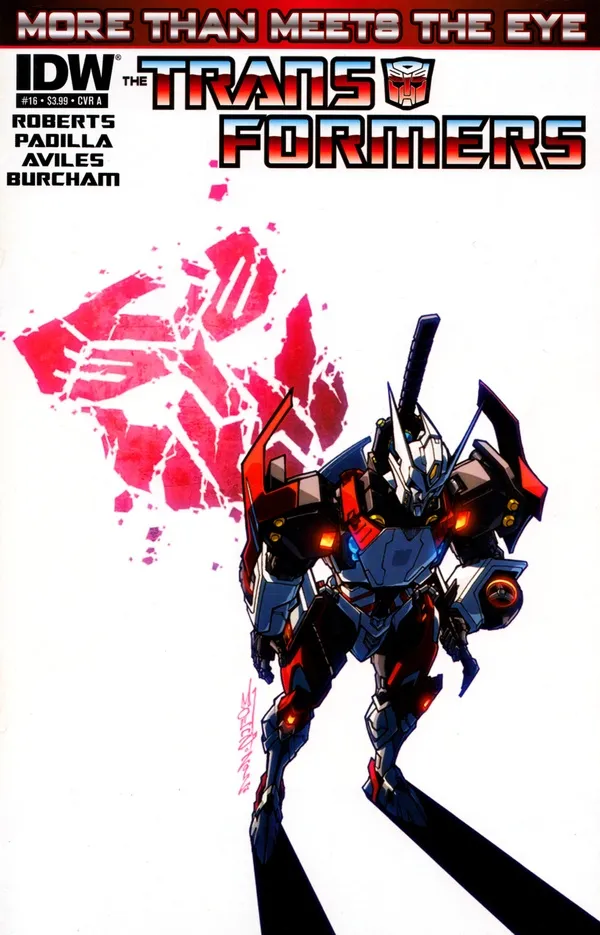 Cover of The Transformers: More Than Meets the Eye #16