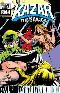 Cover of Ka-Zar the Savage #21