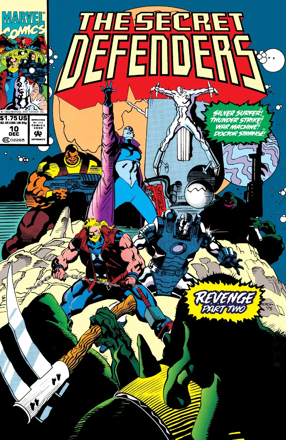 Cover of The Secret Defenders #10