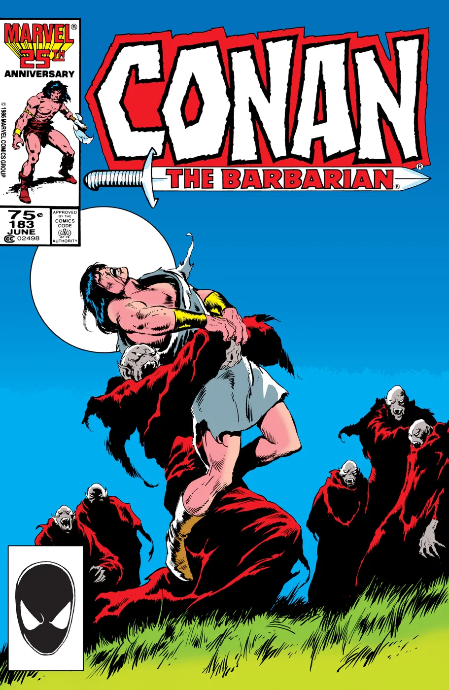 Cover of Conan the Barbarian #183