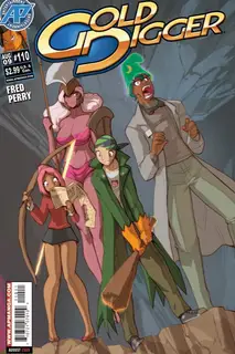 Cover of Gold Digger #110